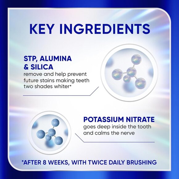 Clinical White Toothpaste Clinically Proven Whitening for Sensitive Teeth, Stain - Picture 7 of 11